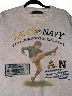 Vintage 1994 Army vs Navy 90s Gridiron Heritage Collection graphic sweatshirt